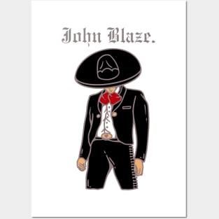 John Blaze Posters and Art